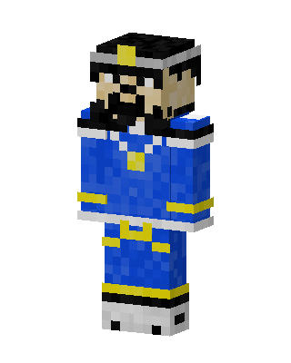 Bearded Captain Minecraft skin