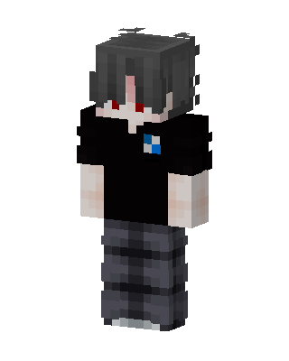 Black Anime Boy Minecraft skin
