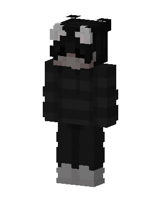 Black Villain Minecraft black skin