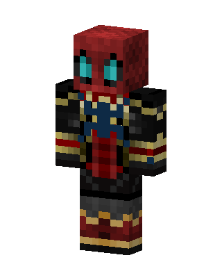 Red Fighter Boy Minecraft skin
