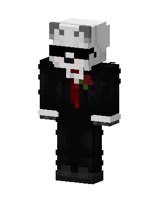Dapper Panda skin, 3D preview