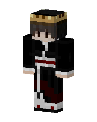 Crowned Dark Prince skin, 3D preview