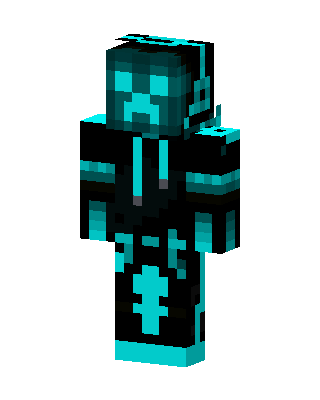 Black Mob Boy skin, 3D preview