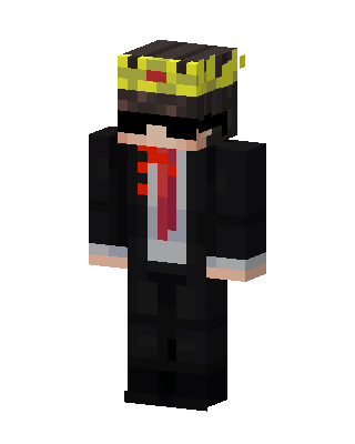 Black King Minecraft black skin