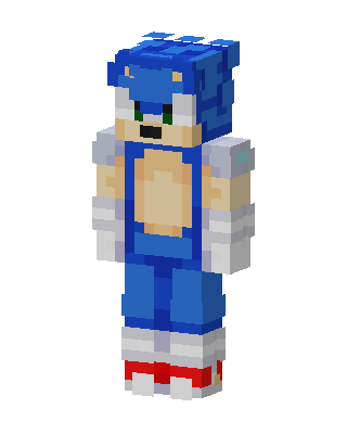 Sonic skin, 3D preview