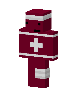 Red Doctor Minecraft red skin