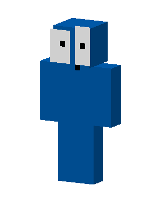 Blue Mob Minecraft blue skin