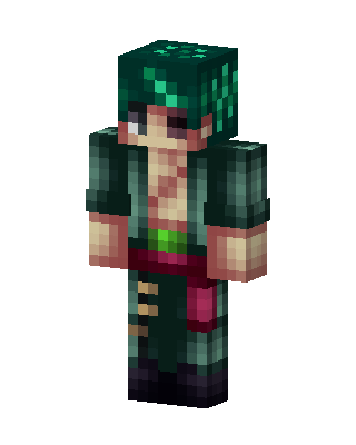 Roronoa Zoro Minecraft skin