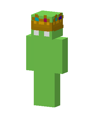 Green Royal Minecraft skin