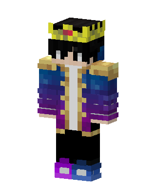 Blue King skin, 3D preview