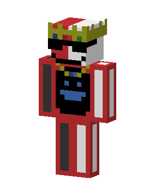 Red King skin, 3D preview