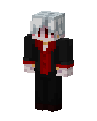 Black Hero Boy skin, 3D preview
