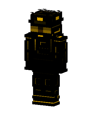 Golden Operative Minecraft skin