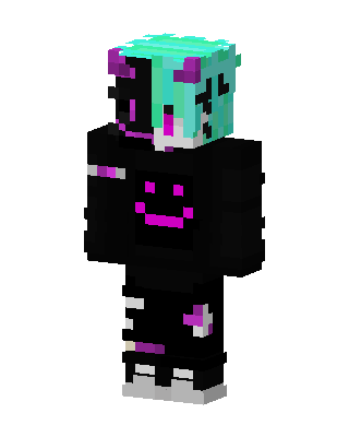 Black Robot skin, 3D preview