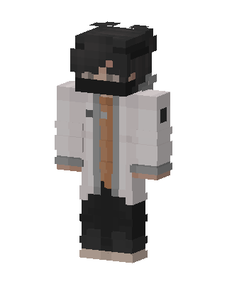 Masked Lab Coat Minecraft skin