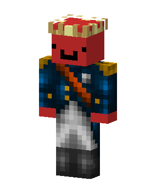 Royal Admiral Blob skin, 3D preview