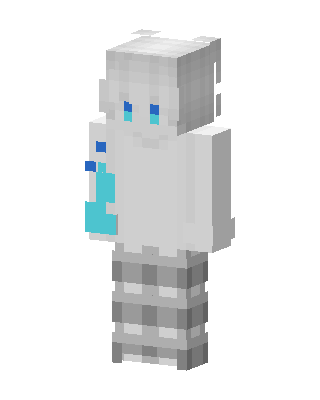 White Cutie Minecraft pastel skin
