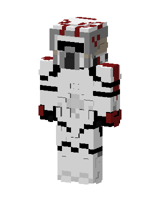 White Masked Fighter Boy Minecraft skin