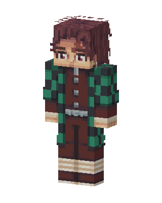 Tanjiro Kamado Minecraft skin