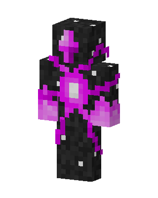 Black Villain skin, 3D preview