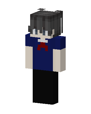 Schoolboy Bowtie skin, 3D preview