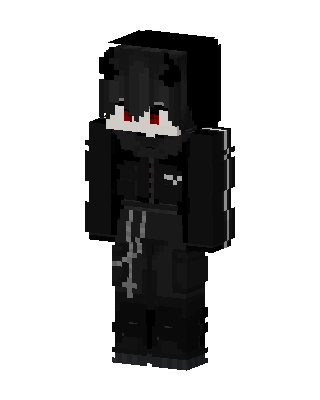 Shadow Hoodie skin, 3D preview