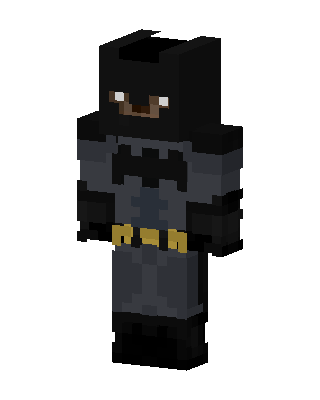 Batman skin, 3D preview