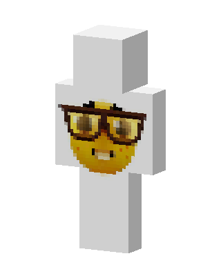 White Costume skin, 3D preview