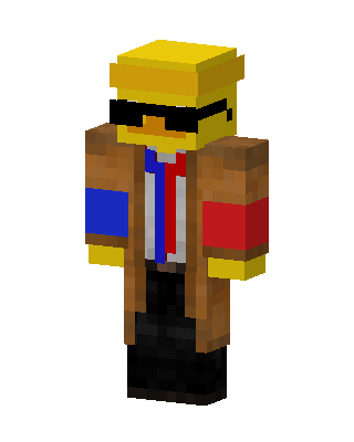 Cool Emoji Detective skin, 3D preview