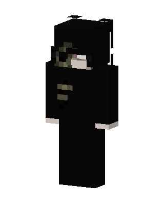 Shadow Cloak skin, 3D preview