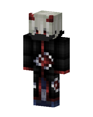 Akatsuki Oni skin, 3D preview