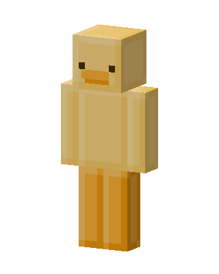 Rubber Duck skin, 3D preview