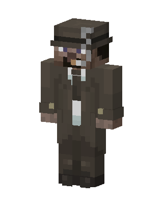 Detective Noir skin, 3D preview