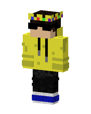 Yellow Pride Boy Minecraft skin