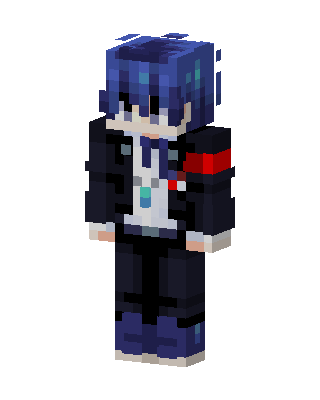 Makoto Yuki skin, 3D preview