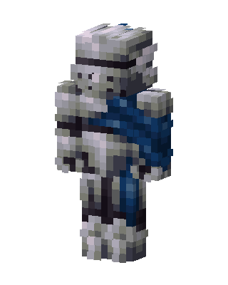 White Masked Soldier Minecraft skin
