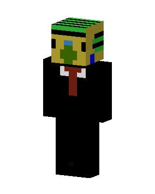 Pineapple Suit skin, 3D preview