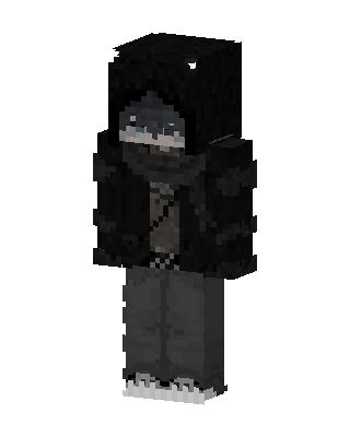 Shadow Hoodie skin, 3D preview