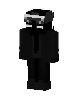 Enderman Agent skin, 3D preview