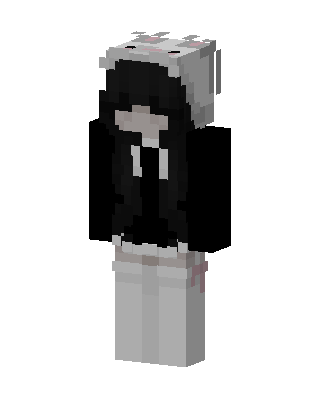 Bunny Hoodie Girl Minecraft skin