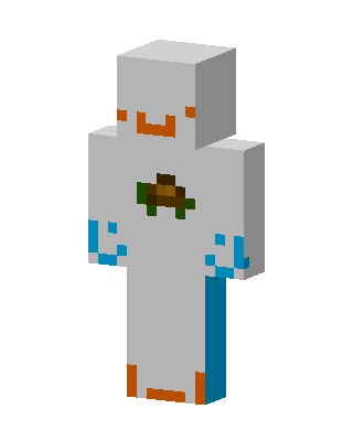 White Mob skin, 3D preview