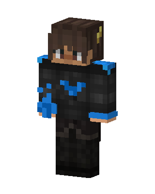 Nightwing skin, 3D preview