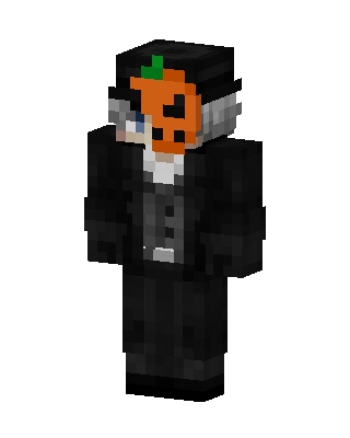 Pumpkin Gentleman Minecraft skin