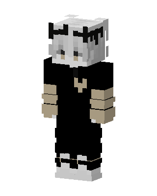 Monochrome Hoodie Boy Minecraft skin