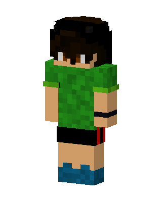 Green Player Boy Minecraft green skin