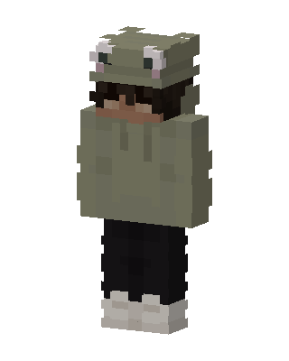 Green Hoodie Boy Minecraft skin
