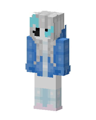 Frost Sans skin, 3D preview