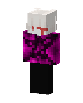 Magenta Masked skin, 3D preview