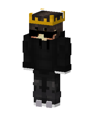 Crowned Shadow Minecraft skin