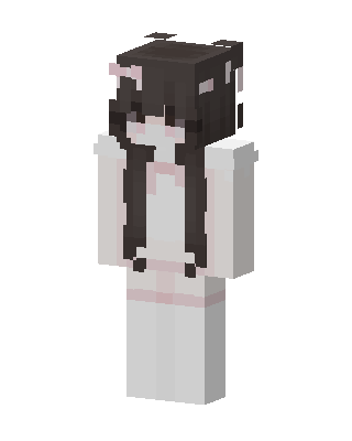 Pink Bow Girl Minecraft skin